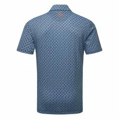 Galvingreen Galvin Green Mauro Golf Polo Shirt -Golf Clothing Shop Galvin Green SS23 Mauro Polo Shirt G136831 SHGAL596 S Navy White Back