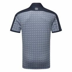 Galvingreen Galvin Green Millard Golf Polo Shirt 5 Galvingreen Galvin Green Millard Golf Polo Shirt -Golf Clothing Shop Galvin Green SS23 Millard Polo Shirt G137331 SHGAL605 S Navy White Back