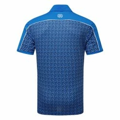 Galvingreen Galvin Green Millard Golf Polo Shirt 5 Galvingreen Galvin Green Millard Golf Polo Shirt -Golf Clothing Shop Galvin Green SS23 Millard Polo Shirt G137363 SHGAL607 S Blue Navy White Back