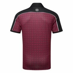 Galvingreen Galvin Green Millard Golf Polo Shirt 5 Galvingreen Galvin Green Millard Golf Polo Shirt -Golf Clothing Shop Galvin Green SS23 Millard Polo Shirt G137372 SHGAL608 S Black Red White Back