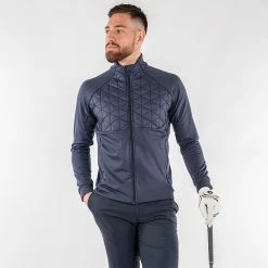 Galvingreen Galvin Green Dexter Insula Golf Jacket 12 Galvingreen Galvin Green Dexter Insula Golf Jacket -Golf Clothing Shop Galvin Green Dexter Full Zip Golf Jacket Navy G134133 SWGAL367 Model 1