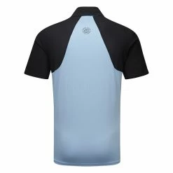Galvingreen Galvin Green Massimo Golf Polo Shirt -Golf Clothing Shop Galvin Green Massimo Golf Polo Shirt Blue Bell Black G127367 SHGAL579 Back