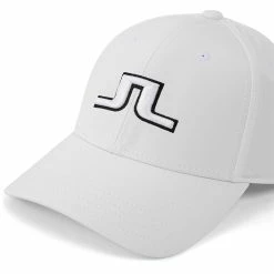 Jlindeberg J.Lindeberg Angus Golf Cap -Golf Clothing Shop J Lindeberg Angus Golf Cap White Black 3