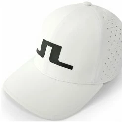 Jlindeberg J.Lindeberg Dylan Golf Cap -Golf Clothing Shop J Lindeberg Dylan Golf Cap White Black 3
