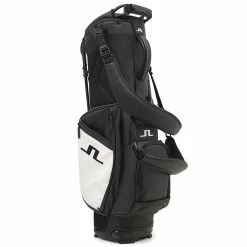 Jlindeberg J.Lindeberg Play ST Golf Stand Bag -Golf Clothing Shop J Lindeberg Play ST Golf Stand Bag Black White 3