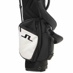 Jlindeberg J.Lindeberg Play ST Golf Stand Bag -Golf Clothing Shop J Lindeberg Play ST Golf Stand Bag Black White 5