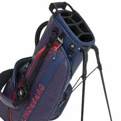 Jlindeberg J.Lindeberg Play ST Golf Stand Bag -Golf Clothing Shop J Lindeberg Play ST Golf Stand Bag Ketchup Bridge Monogram 4