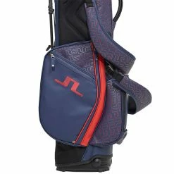Jlindeberg J.Lindeberg Play ST Golf Stand Bag -Golf Clothing Shop J Lindeberg Play ST Golf Stand Bag Ketchup Bridge Monogram 5