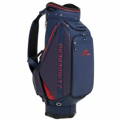 Jlindeberg J.Lindeberg ST Golf Tour Staff Bag -Golf Clothing Shop J Lindeberg Staff ST Golf Tour Staff Bag Ketchup Bridge Monogram 3