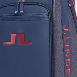 Jlindeberg J.Lindeberg ST Golf Tour Staff Bag -Golf Clothing Shop J Lindeberg Staff ST Golf Tour Staff Bag Ketchup Bridge Monogram 6