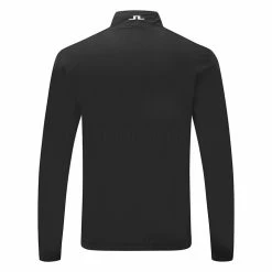 Jlindeberg J.Lindeberg Ash Light Packable Golf Wind Jacket -Golf Clothing Shop J.Lindeberg SS22 Ash Light Packable Golf Jacket GMOW05618 9999 Code WTLIN024 M Black White Back
