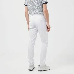 Jlindeberg J.Lindeberg Elof Golf Trouser -Golf Clothing Shop J.Lindeberg SS22 Elof Trouser GMPA05222 0000 Code TRLIN018 34 W 32 Leg White Model 2