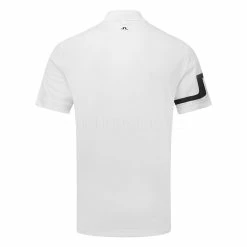 Jlindeberg J.Lindeberg Heath Golf Polo Shirt -Golf Clothing Shop J.Lindeberg SS22 Heath Regular Fit Polo GMJT06335 0000 Code SHLIN062 M White Back