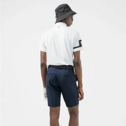 Jlindeberg J.Lindeberg Heath Golf Polo Shirt -Golf Clothing Shop J.Lindeberg SS22 Heath Regular Fit Polo GMJT06335 0000 Code SHLIN062 M White Model 3