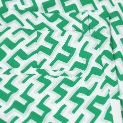 Jlindeberg J.Lindeberg Kim Print Golf Shorts -Golf Clothing Shop J.Lindeberg SS22 Kim Print Golf Shorts GMPA06306 M473 Code TSLIN021 34 W Parakeet 3D Bridge Monogram Detail