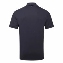 Jlindeberg J.Lindeberg Tour Tech Golf Polo Shirt -Golf Clothing Shop J.Lindeberg SS22 Tour Tech Reg Fit Golf Polo GMJT06337 6855 Code SHLIN064 M JL Navy White Back