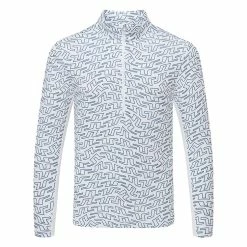 Jlindeberg J.Lindeberg Luke Print 1/2 Zip Golf Sweater