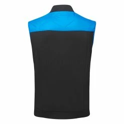 Jlindeberg J.Lindeberg Quilt Hybrid Thermal Golf Wind Vest -Golf Clothing Shop J.Lindeberg SS23 Quilt Hybrid Wind Vest AMOW09220 0357 WTLIN055 Back