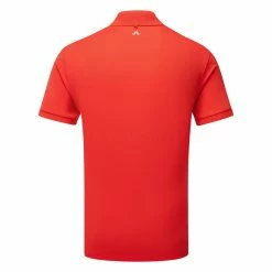 Jlindeberg J.Lindeberg Tour Tech Golf Polo Shirt -Golf Clothing Shop J.Lindeberg SS23 Tour Tech Reg Fit Polo GMJT07642 G135 SHLIN165 Back