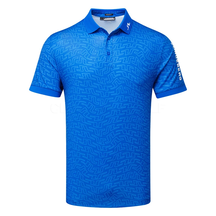 Jlindeberg J.Lindeberg Tour Tech Print Golf Polo Shirt 1 Jlindeberg J.Lindeberg Tour Tech Print Golf Polo Shirt