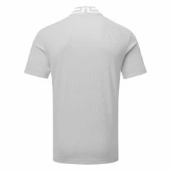 Jlindeberg J.Lindeberg Tyson Golf Polo Shirt -Golf Clothing Shop J.Lindeberg SS23 Tyson Regular Fit Polo GMJT07647 U232 SHLIN188 High RiseWhite Back