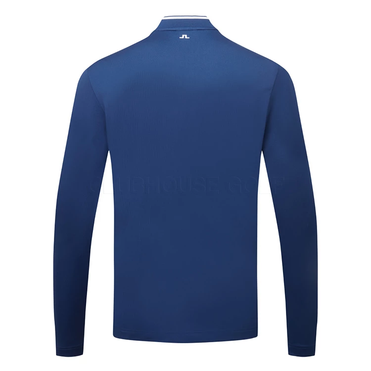 Jlindeberg J.Lindeberg Tyson Long Sleeve Golf Polo Shirt 3 Jlindeberg J.Lindeberg Tyson Long Sleeve Golf Polo Shirt - Image 3