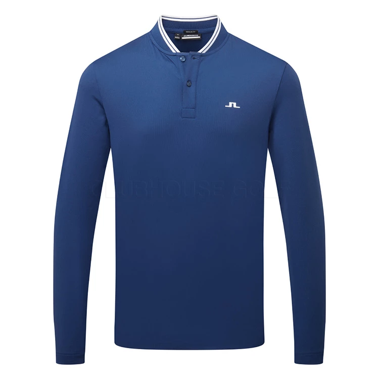 Jlindeberg J.Lindeberg Tyson Long Sleeve Golf Polo Shirt 1 Jlindeberg J.Lindeberg Tyson Long Sleeve Golf Polo Shirt