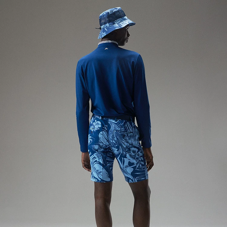 Jlindeberg J.Lindeberg Tyson Long Sleeve Golf Polo Shirt 6 Jlindeberg J.Lindeberg Tyson Long Sleeve Golf Polo Shirt - Image 6