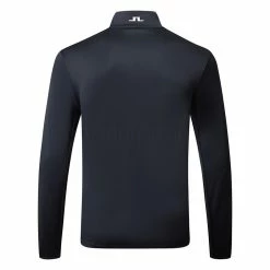 Jlindeberg J.Lindeberg Bran 1/2 Zip Golf Sweater -Golf Clothing Shop J.Lindeberg GMJS08145 6855 M Bran Mid Layer UK SMU JL Navy SWLIN090 Back