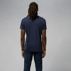 Jlindeberg J.Lindeberg Bode Golf Polo Shirt -Golf Clothing Shop J.Lindeberg GMJT06478 6855 M Bode Regular Fit Polo SHLIN162 JL Navy Model 3