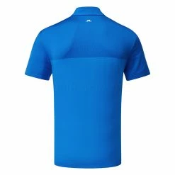 Jlindeberg J.Lindeberg Owen Slim Golf Polo Shirt 5 Jlindeberg J.Lindeberg Owen Slim Golf Polo Shirt -Golf Clothing Shop J.Lindeberg GMJT06850 O458 M Owen Slim Fit Polo Directoire Blue SHLIN142 Back