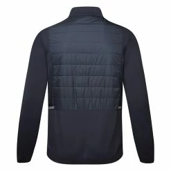 Jlindeberg J.Lindeberg Kenny Hybrid Thermal Golf Wind Jacket -Golf Clothing Shop J.Lindenberg Kenny Hybrid Jacket AMOW08165 6855 WTTLIN043 JL Navy back