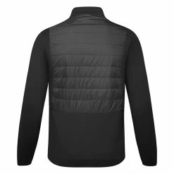 Jlindeberg J.Lindeberg Kenny Hybrid Thermal Golf Wind Jacket 5 Jlindeberg J.Lindeberg Kenny Hybrid Thermal Golf Wind Jacket -Golf Clothing Shop J.Lindenberg Kenny Hybrid Jacket AMOW08165 9999 WTLIN042 Black back