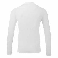 Mizuno Breath Thermo BioGear Golf Base Layer -Golf Clothing Shop Mizuno AW22 Breath Thermo BioGear 52GJ1501 01 BLMIZ020 2XL White Back