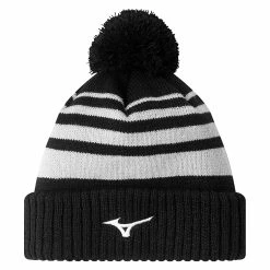 Mizuno Breath Thermo Graphic Pom Golf Beanie