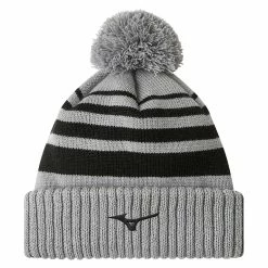 Mizuno Breath Thermo Graphic Pom Golf Beanie