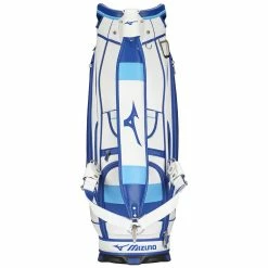 Mizuno Golf Tour Staff Bag White/Blue 7 Mizuno Golf Tour Staff Bag White/Blue -Golf Clothing Shop Mizuno Golf Tour Staff Bag White Blue 3