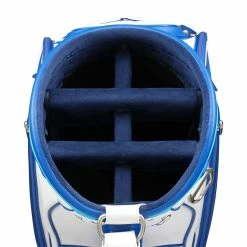 Mizuno Golf Tour Staff Bag White/Blue 8 Mizuno Golf Tour Staff Bag White/Blue -Golf Clothing Shop Mizuno Golf Tour Staff Bag White Blue 4