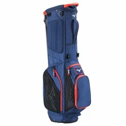 Mizuno K1-LO Golf Stand Bag -Golf Clothing Shop Mizuno K1 LO Golf Stand Bag Navy Red 4