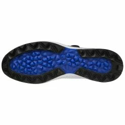 Mizuno Wave Hazard BOA Golf Shoes -Golf Clothing Shop Mizuno Wave Hazard BOA Golf Shoes White Blue 4
