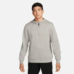 Nike Dry 1/2 Zip Golf Hoodie 9 Nike Dry 1/2 Zip Golf Hoodie -Golf Clothing Shop Nike AW22 Dri Fit Golf Hoodie DN1906 003 SWNIK254 Dust White Dust Model 1