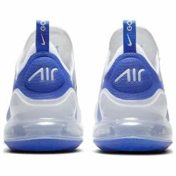 Nike Air Max 270G Golf Shoes -Golf Clothing Shop Nike Air Max 270 G Golf Shoes White Racer Blue Pure Platinum 4