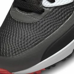 Nike Air Max 90G Golf Shoes -Golf Clothing Shop Nike Air Max 90 G Shoes Black Infrared Iron Grey 6