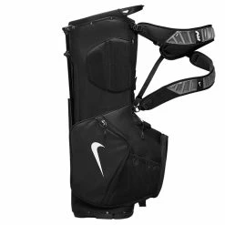 Nike Air Sport 2 Golf Stand Bag -Golf Clothing Shop Nike Air Sport 2 Stand Bag Black White 3