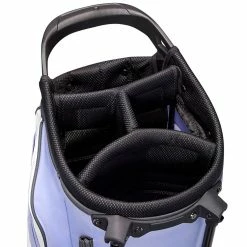 Nike Ladies Air Sport 2 Golf Stand Bag -Golf Clothing Shop Nike Air Sport 2 Stand Bag DR5133 124 White Iron Grey Purple 4
