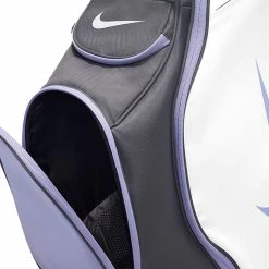 Nike Ladies Air Sport 2 Golf Stand Bag -Golf Clothing Shop Nike Air Sport 2 Stand Bag DR5133 124 White Iron Grey Purple 5