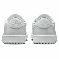 Nike Air Jordan 1 Low G Golf Shoes -Golf Clothing Shop Nike Golf Air Jordan Low 1 G Golf Shoes White White Pure Platinum 5