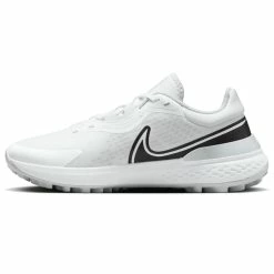 Nike Infinity Pro 2 Golf Shoes -Golf Clothing Shop Nike Golf Infinity Pro 2 Golf Shoes White Black Platinum Wolf Grey 6