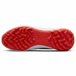 Nike Infinity Pro 2 Golf Shoes -Golf Clothing Shop Nike Golf Infinity Pro 2 Golf Shoes White Black Wolf Grey Picante Red 4