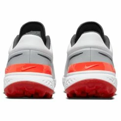 Nike Infinity Pro 2 Golf Shoes -Golf Clothing Shop Nike Golf Infinity Pro 2 Golf Shoes White Black Wolf Grey Picante Red 5